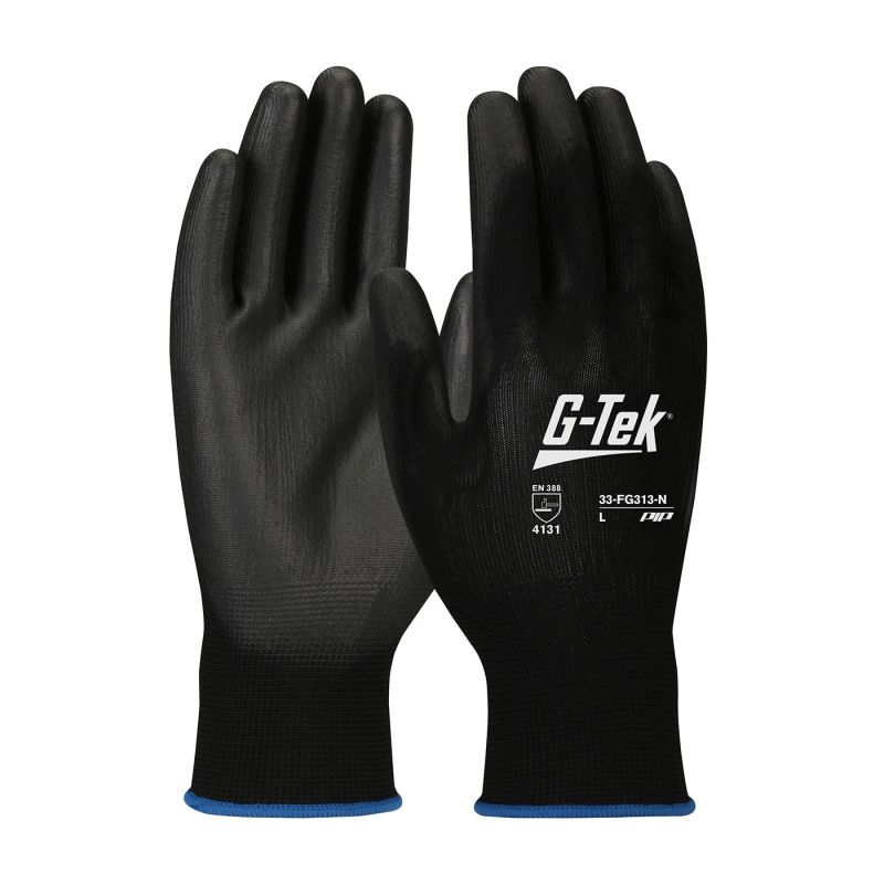 Lot de 12 gants G Tek tricotés polyester polyuréthane PIP