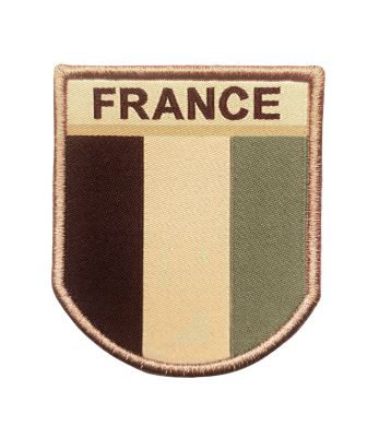 Écusson France désert brodé sur tissu - A10 Equipment