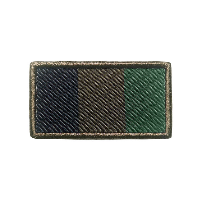 Patch französische Flagge Lowvis gestickt auf Stoff - A10 Equipment