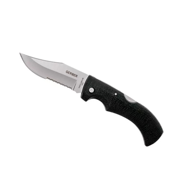 Opvouwbaar mes Gator Mate Serrated Zwart - Gerber