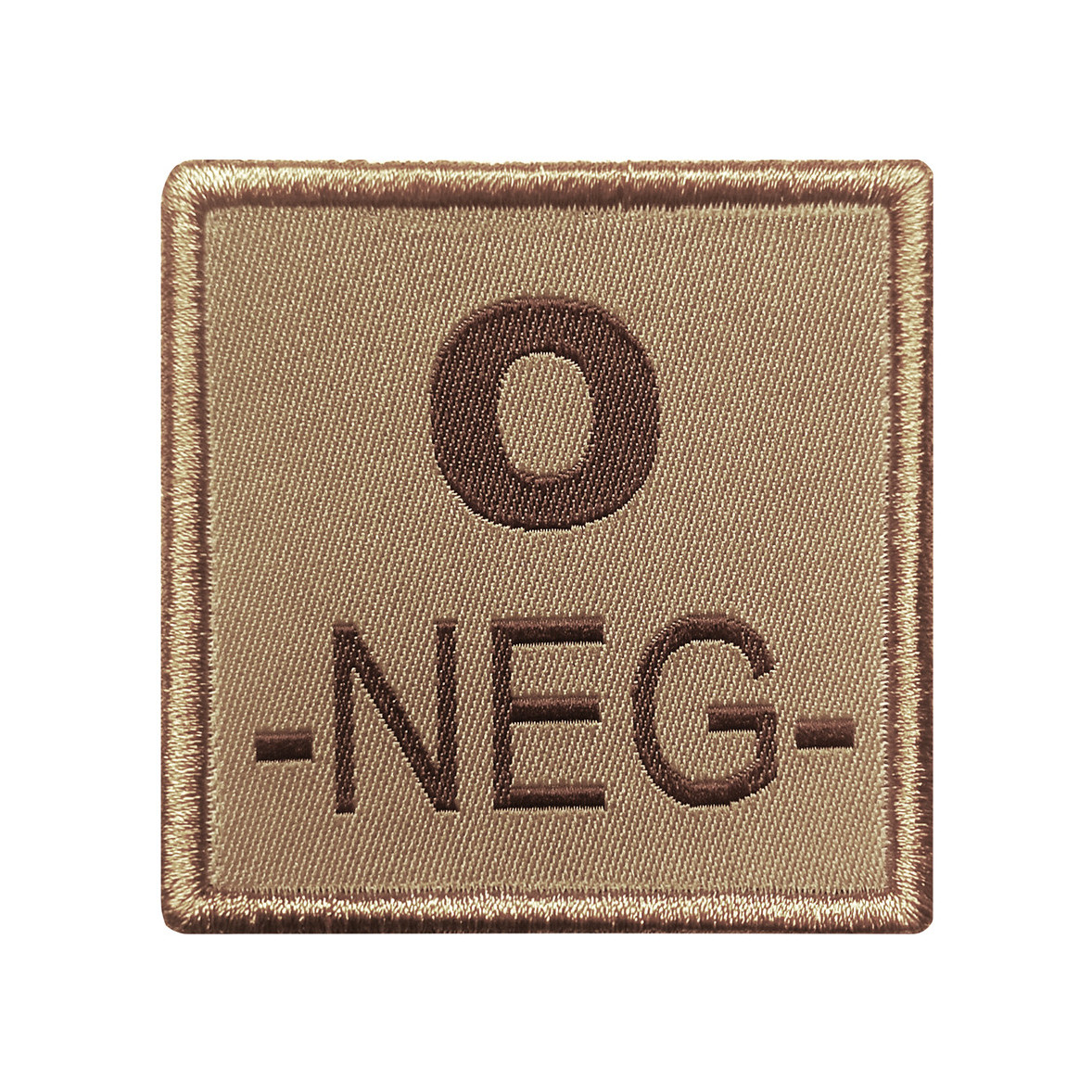 Groupe Sanguin AB Positif Brodé Tissu Tan - A10 Equipment