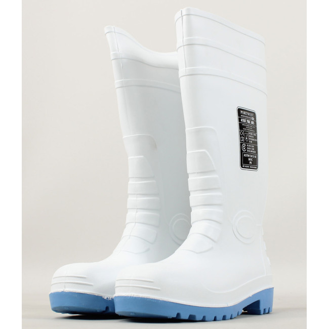 Sicherheitsstiefel WELLINGTON S5 Weiß - Portwest