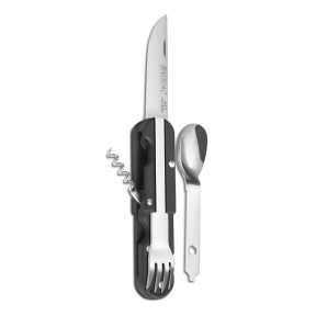 Coltellino tascabile multifunzione Bivouac® - Nero - TB Outdoor