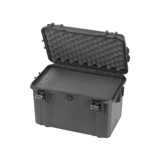 Valise de transport étanche MAX620H250GUNPRO noir pour 15 pistolets/30