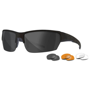 Lunettes de protection balistiques Saint verres fumés/incolores/oranges - Wiley x