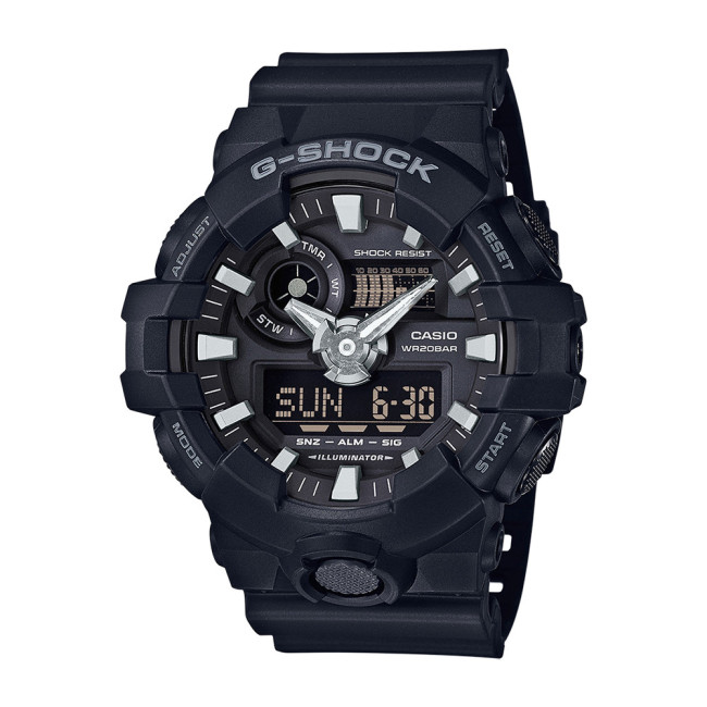 Zegarek G-Shock GA-700 czarny - Casio
