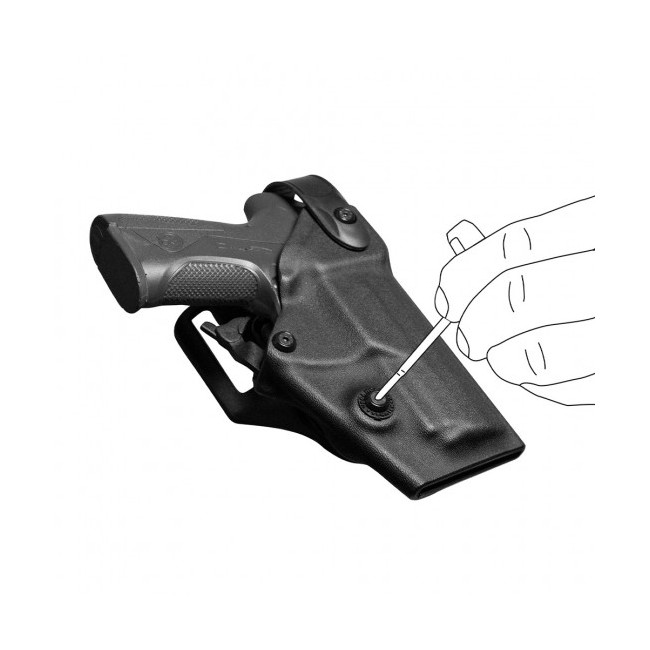 Holster droitier Vegatek Short VKS8 tan pour PAMAS MAS-G1 - Vega Holster
