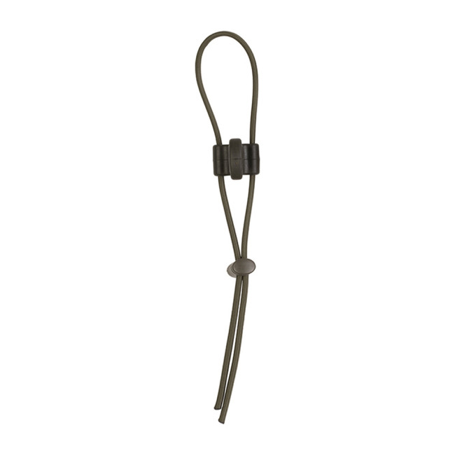 Elastische spanband met antislip eindstuk olijfgroen voor magazijnhouder Bungy - Vega Holster