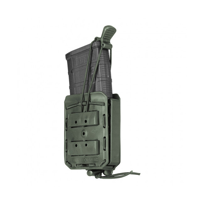 Élastique de serrage embout antidérapant vert olive pour porte-chargeur Bungy - Vega Holster