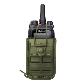 Radio-houder Bungy 8BL olijfgroen - Vega Holster