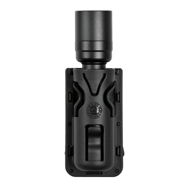Drehbare Taschenlampenhalterung 8VP63 schwarz für Gürtel - Vega Holster