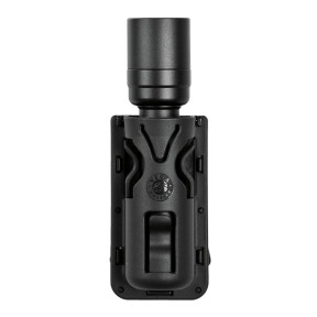 Obrotowy uchwyt latarki 8VP63 do paska/pasa - Czarny - Vega Holster
