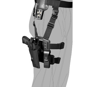 Schnelles und drehbares Verbindungssystem 8K31 tan - Vega Holster
