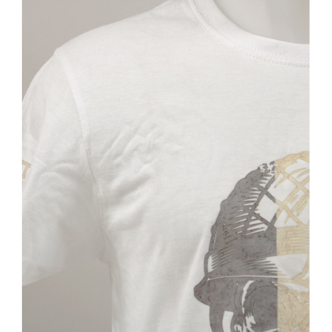 TEE-SHIRT 100% COTON FRENCH VETERAN BLANC - ARMY DESIGN BY SUMMIT OUTDOOR - Bon état - TS - Occasion