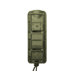 Telescopische wapenstokhouder 16 tot 28'' Bungy 8BL olijfgroen - Vega Holster
