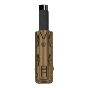 Obrotowy uchwyt na pałkę 8VP60 na pas/pasek tan - Vega Holster