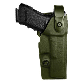 Holster Vegatek Duty VKD8 olive pour GLOCK 17/19/22/23 - Vega Holster