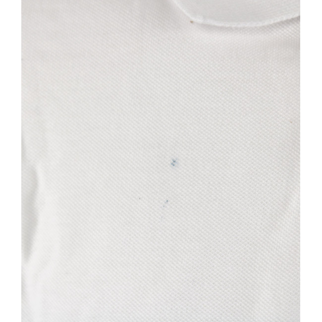 Polo manches courtes Blanc - B&C - Occasion - État correct - TL