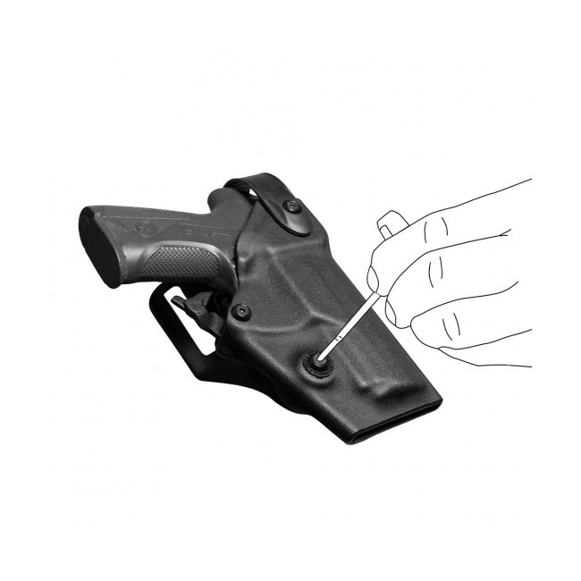 Kabura Vegatek Top VKT8 czarna do Glock 17/19/22/23 - Vega Holster
