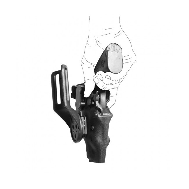 Holster Vegatek Top VKT8 noir pour SIG PRO 2022 - Vega Holster