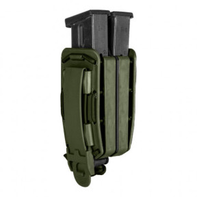 Porte-chargeur double Bungy 8BL pour pistolet automatique vert olive - Vega Holster