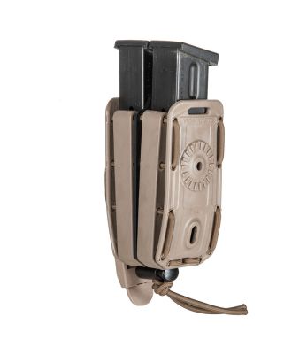Porte-chargeur double Bungy 8BL pour pistolet automatique tan - Vega Holster