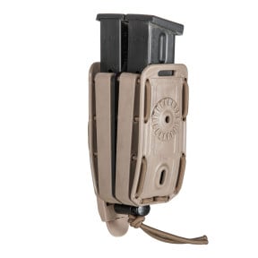 Porte-chargeur double Bungy 8BL pour pistolet automatique tan - Vega Holster