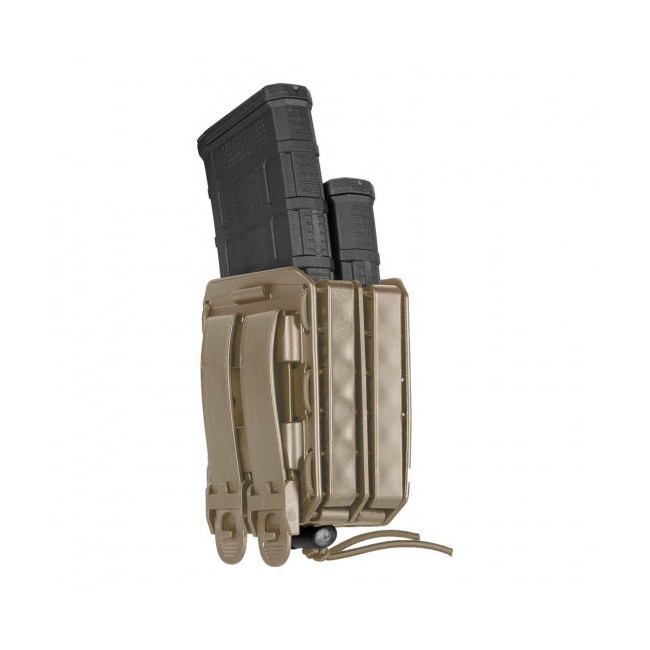 Porte-chargeur double Bungy 8BL pour M4/AR15 tan - Vega Holster