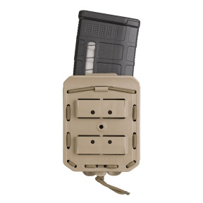 Porte-chargeur double Bungy 8BL pour .308/7,62 mm tan - Vega Holster