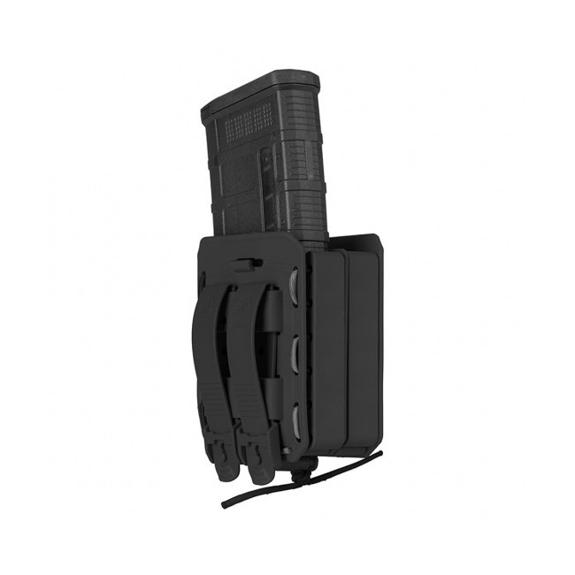 Porte-chargeur double Bungy 8BL pour .308/7,62 mm noir - Vega Holster