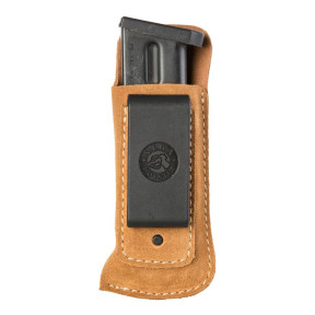 Porte-chargeur simple inside en cuir souple 3P09 tan pour pistolet automatique - Vega Holster