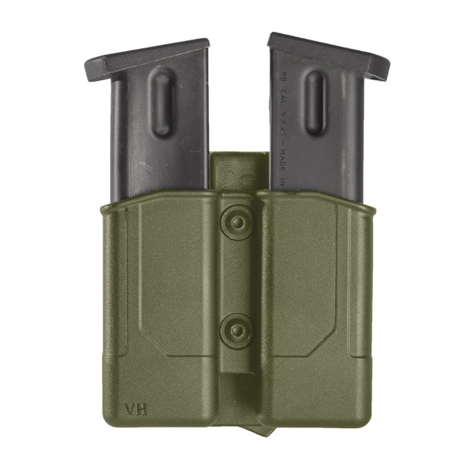 Porte-chargeur double rapide 8DMH03 pour pistolet automatique vert olive - Vega Holster