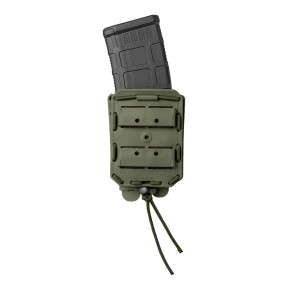 Enkele magazijnhouder Bungy 8BL voor M4/AR15 olijfgroen - Vega Holster