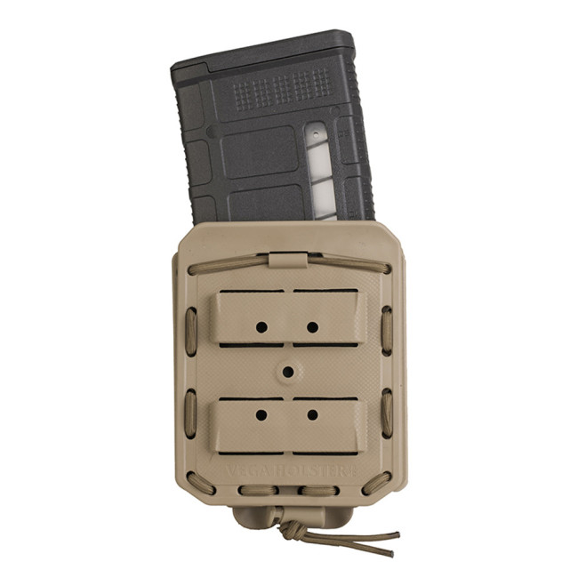 Enkele magazijnhouder Bungy 8BL voor .308/7,62 mm tan - Vega Holster