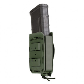 Pojedynczy uchwyt na magazynek Bungy 8BL do .308/7,62 mm oliwkowy - Vega Holster