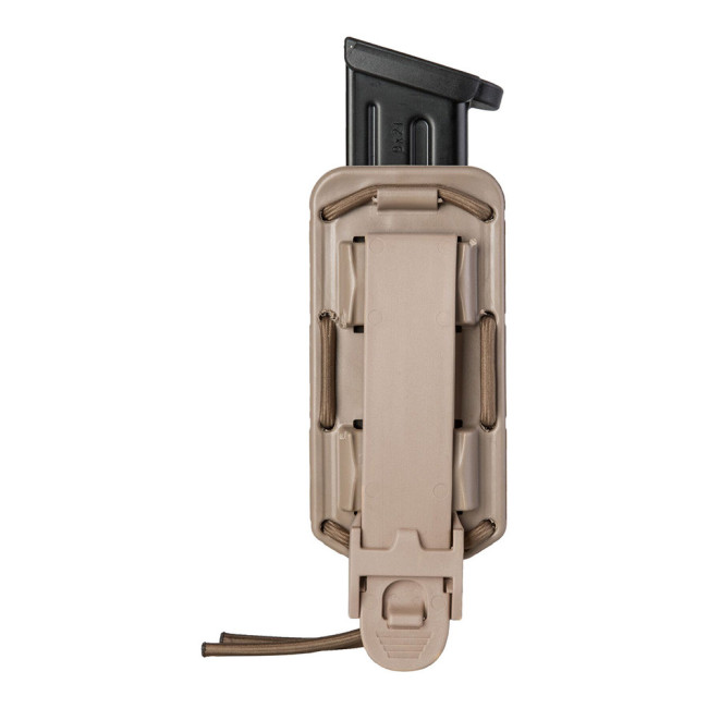 Pojedynczy uchwyt na magazynek Bungy 8BL do pistoletu automatycznego tan - Vega Holster