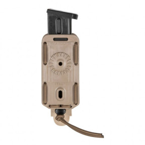 Enkele magazijnhouder Bungy 8BL voor automatisch pistool tan - Vega Holster