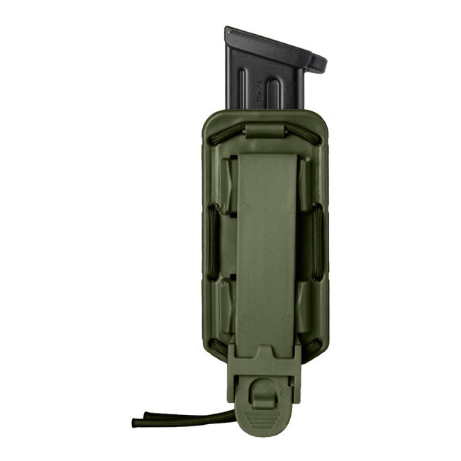 Pojedynczy uchwyt na magazynek Bungy 8BL do pistoletu automatycznego oliwkowy - Vega Holster