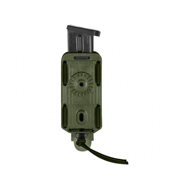 Einfacher Magazinhalter Bungy 8BL für Automatikpistole olivgrün - Vega Holster