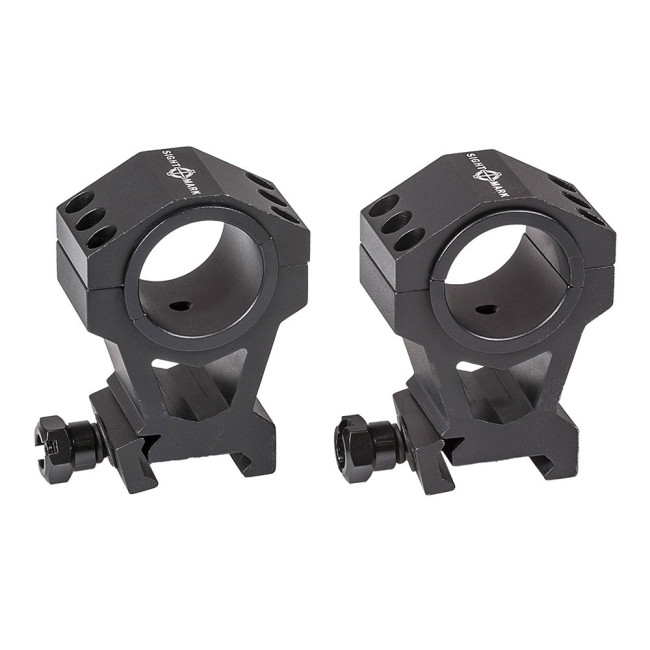 Lot de 2 anneaux Ø 30 mm extra haut (40 mm) - Sightmark