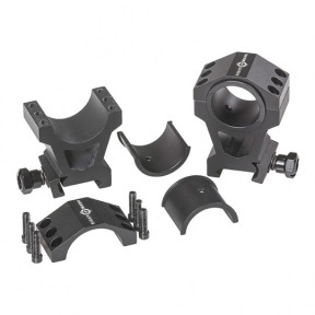 Lot de 2 anneaux Ø 30 mm extra haut (40 mm) - Sightmark