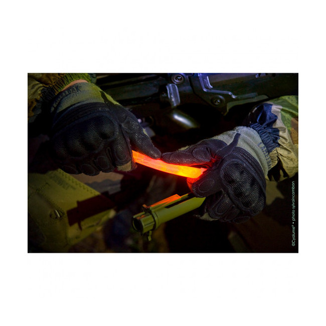 Pałeczka świetlna ChemLight® 15 cm - 5 minut ultra wysokiej intensywności pomarańczowa - Cyalume