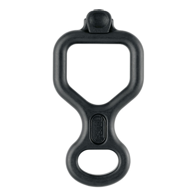 Descendeur en huit avec doigt anti-brûlure - Petzl