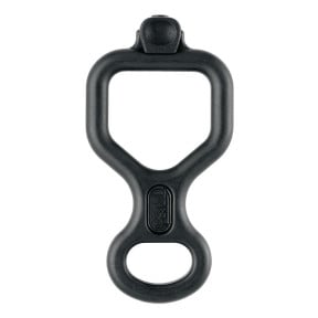 Descendeur en huit avec doigt anti-brûlure - Petzl