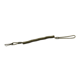 Dragonne de sécurité réglementaire Kevlar® 120 cm vert olive - Cev