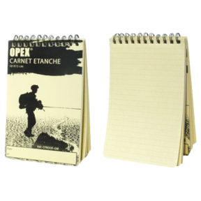 Carnet étanche grand modèle 100 x 150 mm - Patrol 