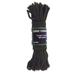 Commando touw diameter 5 mm groen - Patrol
