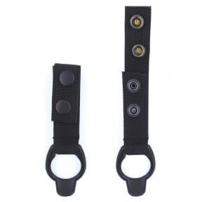 Schwarzer Nylon-Tonfa-Halter - Patrol