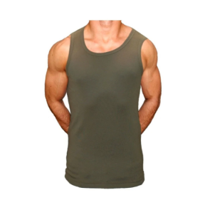 Débardeur slim côte 1x1 sans marquage vert - Patrol