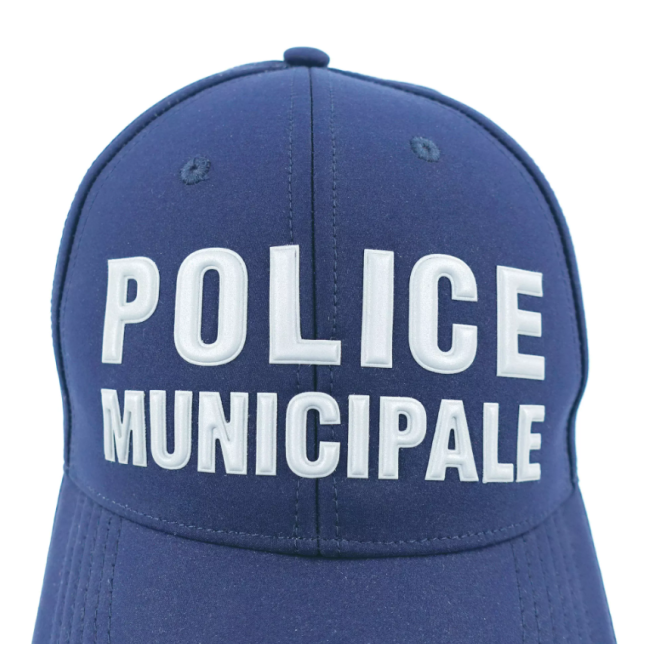 Winter-Softshell-Mütze für Gemeindepolizei, marineblau - Patrol